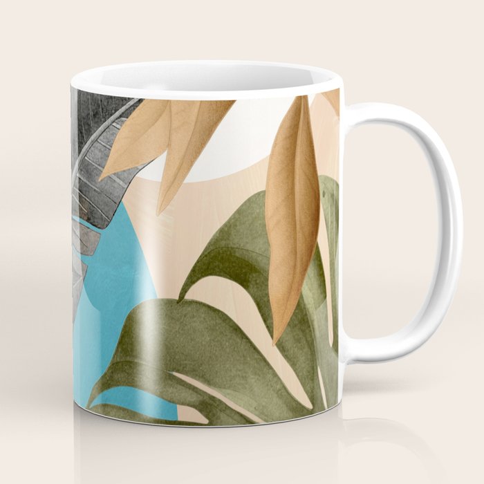 Abstract Tropical Art 16 Coffee Mug Gallery Image 1