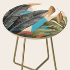 Abstract Tropical Art 16 Side Table Gallery Image 2