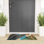 Abstract Tropical Art 16 Welcome Mat Gallery Image 3