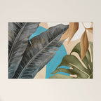 Abstract Tropical Art 16 Welcome Mat Gallery Image 1