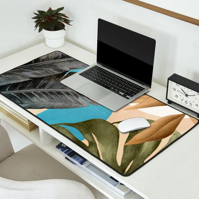 Abstract Tropical Art 16 Desk Mat Gallery Image 2