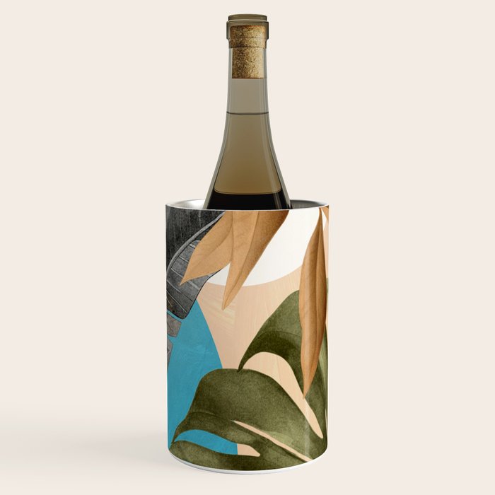 Abstract Tropical Art 16 Wine Chiller Gallery Image 3