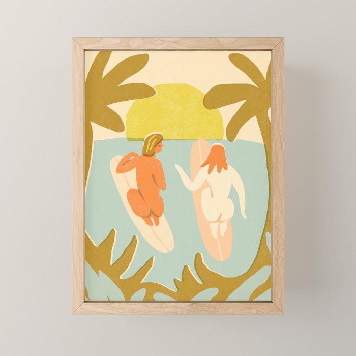 Lost in Paradise  Mini Art Print Gallery Image 1