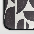 Abstract Linocut Pattern #3 Laptop Sleeve Gallery Image 3