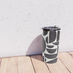Abstract Linocut Pattern #3 Travel Mug Gallery Image 4