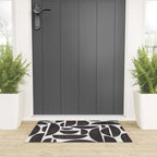 Abstract Linocut Pattern #3 Welcome Mat Gallery Image 3