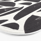 Abstract Linocut Pattern #3 Bath Mat Gallery Image 3