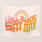 Say Gay Wall Tapestry Gallery Image 4