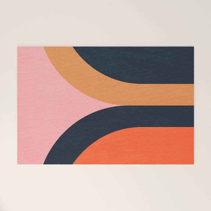 Mallorca: Bauhaus Abstraction 02 Welcome Mat Gallery Image 1