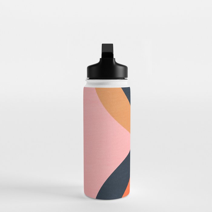 Mallorca: Bauhaus Abstraction 02 Water Bottle Gallery Image 3