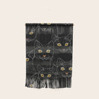 Black Cat Portraits Wall Hanging Gallery Image 1