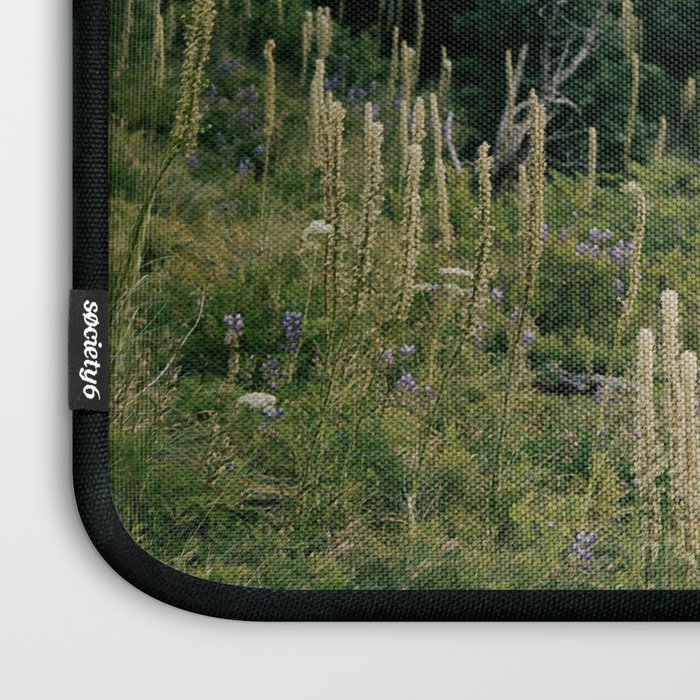 Foggy Green Forest Laptop Sleeve Gallery Image 3