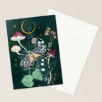 Mushroom night moth Stationery Card Gallery Image 2