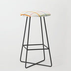 Simple Check - pastel Stool Gallery Image 1