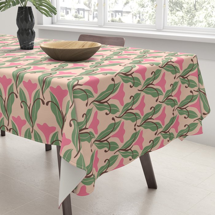 Tulip Whimsy - Heritage Floral Tablecloth Gallery Image 3
