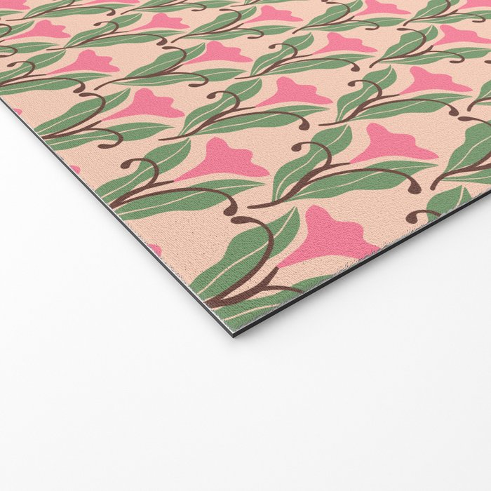 Tulip Whimsy - Heritage Floral Welcome Mat Gallery Image 2