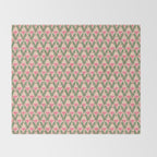 Tulip Whimsy - Heritage Floral Throw Blanket Gallery Image 2