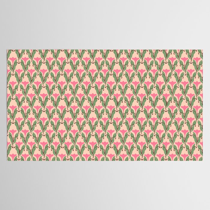 Tulip Whimsy - Heritage Floral Tablecloth Gallery Image 2