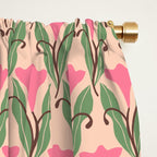 Tulip Whimsy - Heritage Floral Window Curtain Gallery Image 2