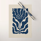 Day Bloom - Blue Wrapping Paper Gallery Image 1