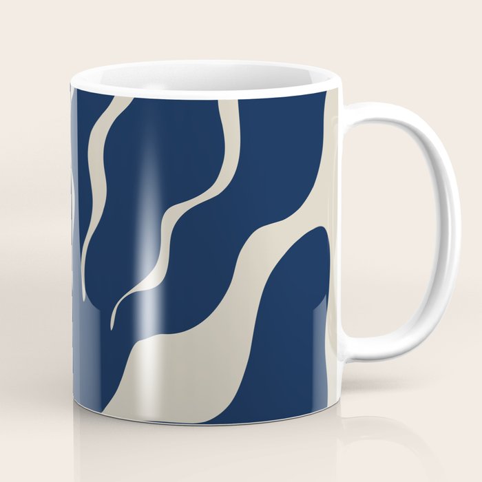 Day Bloom - Blue Coffee Mug Gallery Image 1