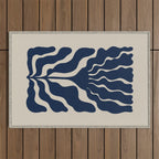 Day Bloom - Blue Outdoor Rug Gallery Image 1