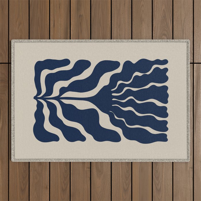 Day Bloom - Blue Outdoor Rug Gallery Image 1