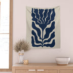 Day Bloom - Blue Wall Tapestry Gallery Image 2