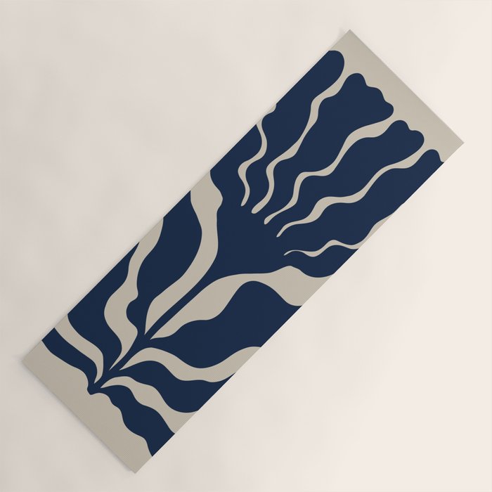 Day Bloom - Blue Yoga Mat Gallery Image 1