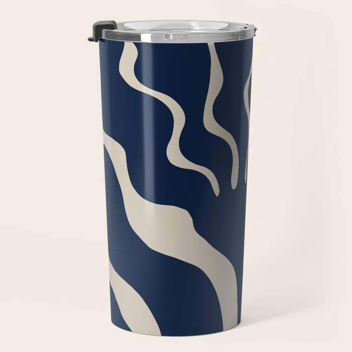 Day Bloom - Blue Travel Mug Gallery Image 3