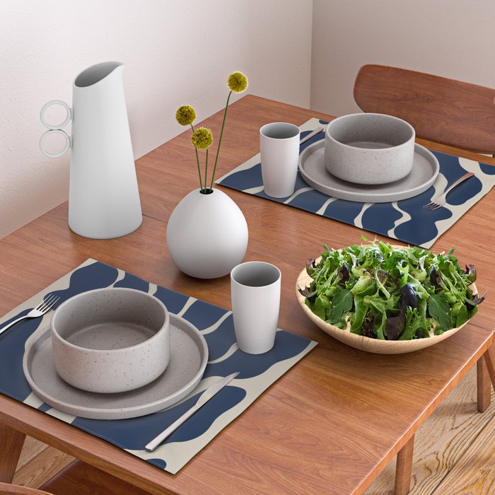 Day Bloom - Blue Placemat Gallery Image 2