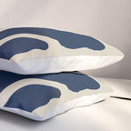 Day Bloom - Blue Pillow Sham Gallery Image 3