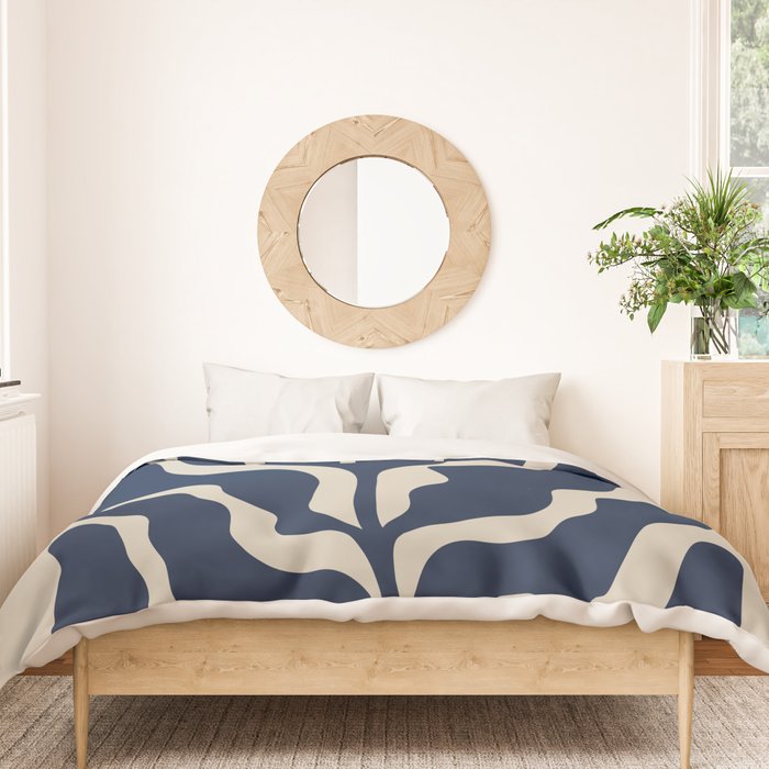 Day Bloom - Blue Duvet Cover Gallery Image 3