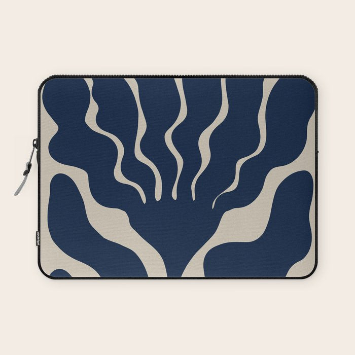 Day Bloom - Blue Laptop Sleeve Gallery Image 1