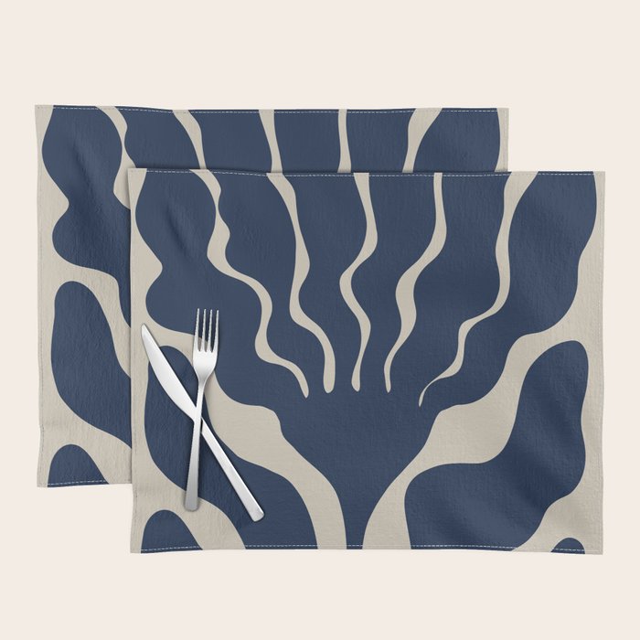 Day Bloom - Blue Placemat Gallery Image 1