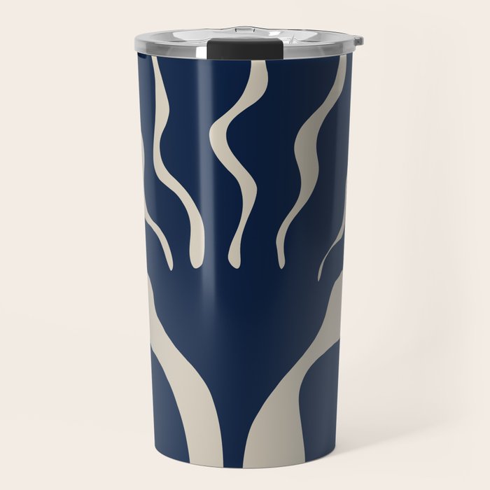 Day Bloom - Blue Travel Mug Gallery Image 1