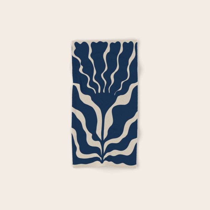 Day Bloom - Blue Bath Towel Gallery Image 1