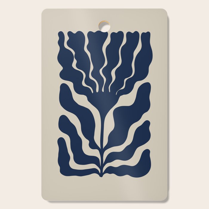 Day Bloom - Blue Cutting Board Gallery Image 1