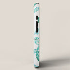 Sea Turtle Pattern - Blue iPhone Case Gallery Image 2