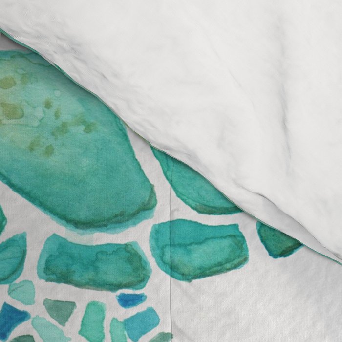 Sea Turtle Pattern - Blue Comforter Gallery Image 4