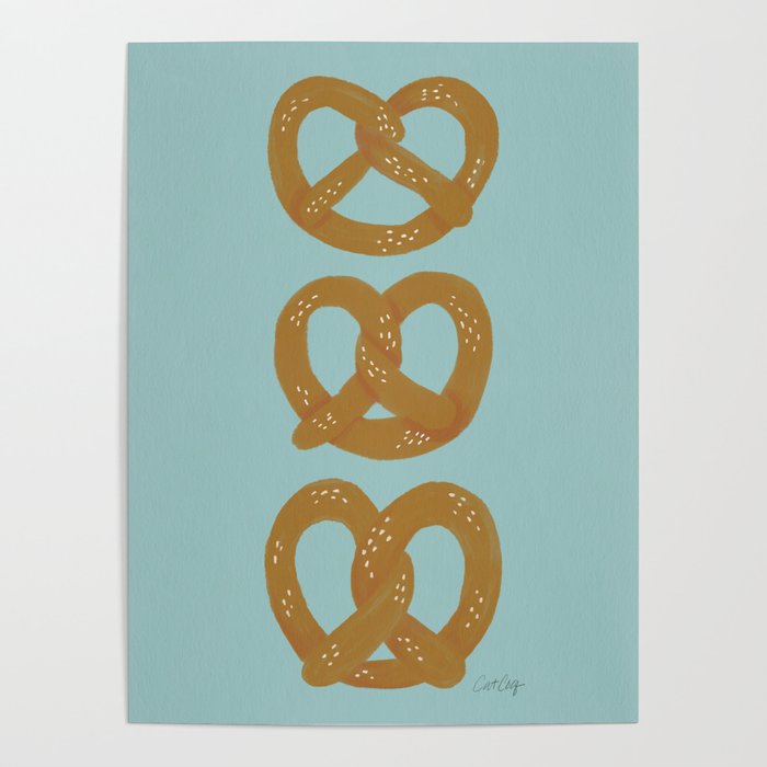 Pretzel Pattern - Mint Poster Gallery Image 4