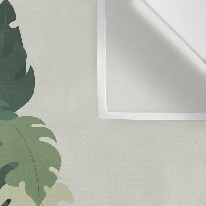 Cat Plants: Meowstera Wall Tapestry Gallery Image 3
