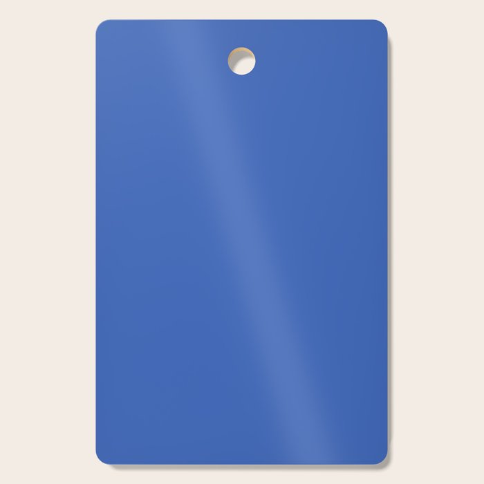 Retro Blue Solid Color Cutting Board Gallery Image 1