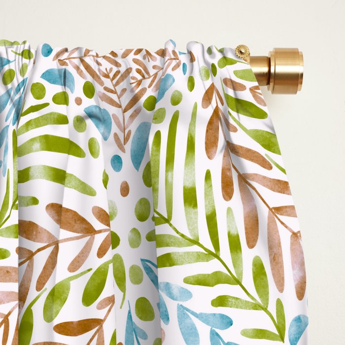 Natural Foliage Fusion G Window Curtain Gallery Image 2