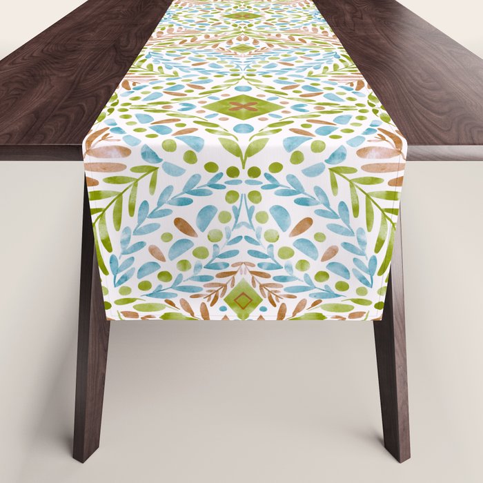 Natural Foliage Fusion G Table Runner Gallery Image 1