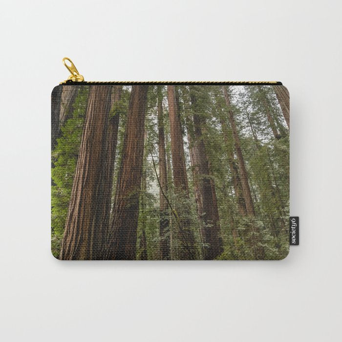 Redwood Forest Adventure VII - Nature Photography Carry All Pouch Gallery Image 1