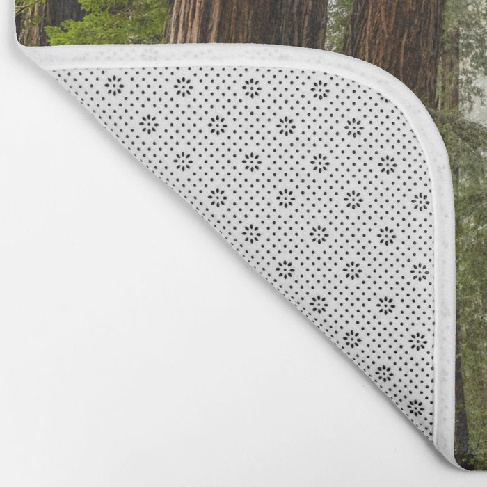 Redwood Forest Adventure VII - Nature Photography Bath Mat Gallery Image 2