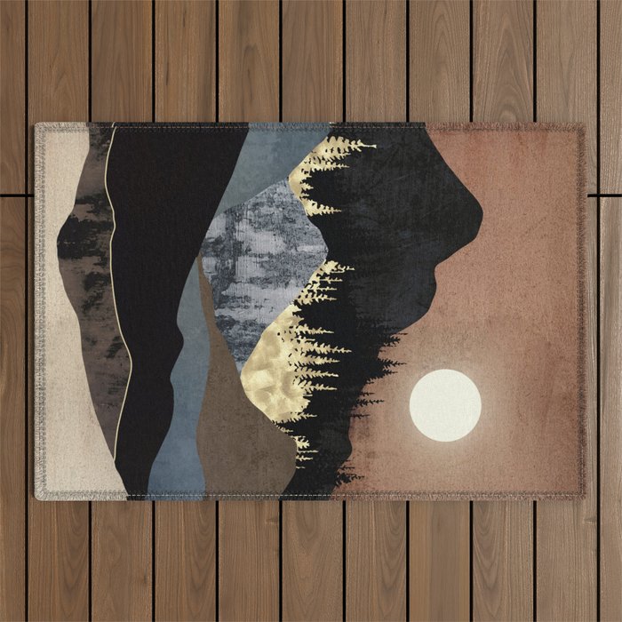Autumn Mountains Outdoor Rug Gallery Image 1