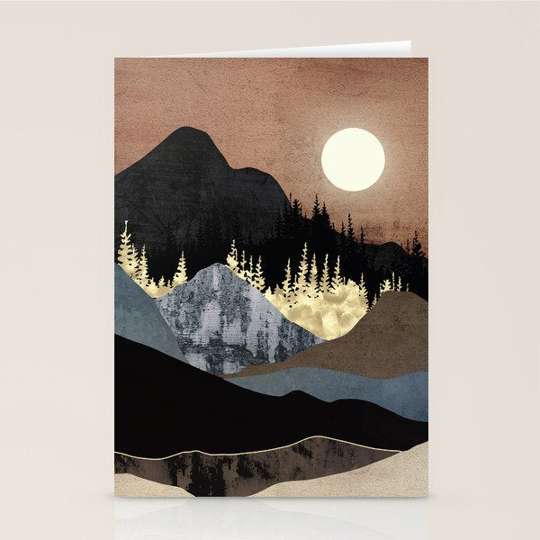 Autumn Mountains Stationery Card Gallery Image 1