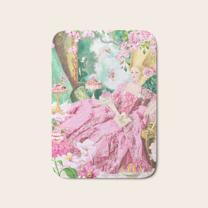 Marie Antoinette Garden Party Bath Mat Gallery Image 1